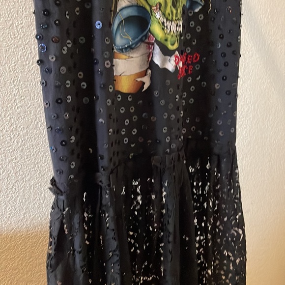 Two Piece Metallica Dress